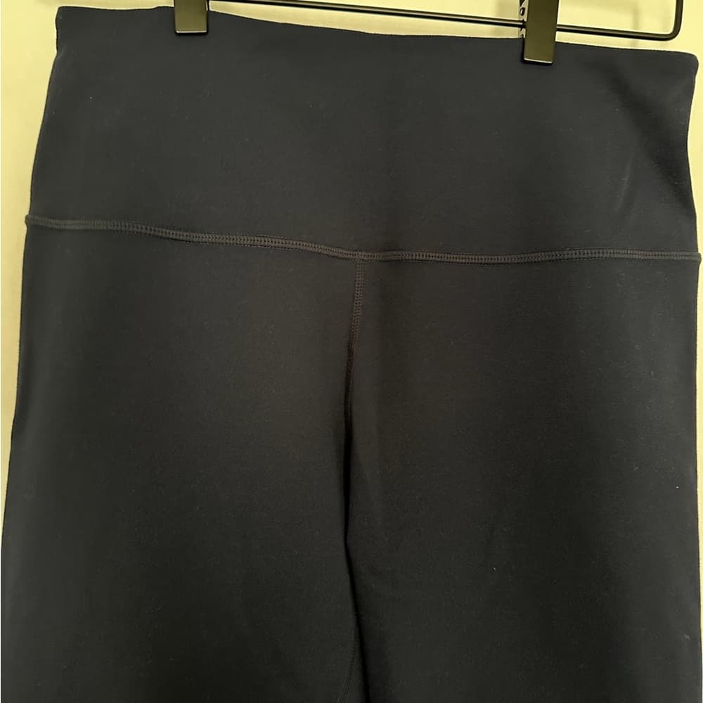 Zella Dark Navy Blue Workout Fitness Sport Leggings Size Large - Thumbnail 4