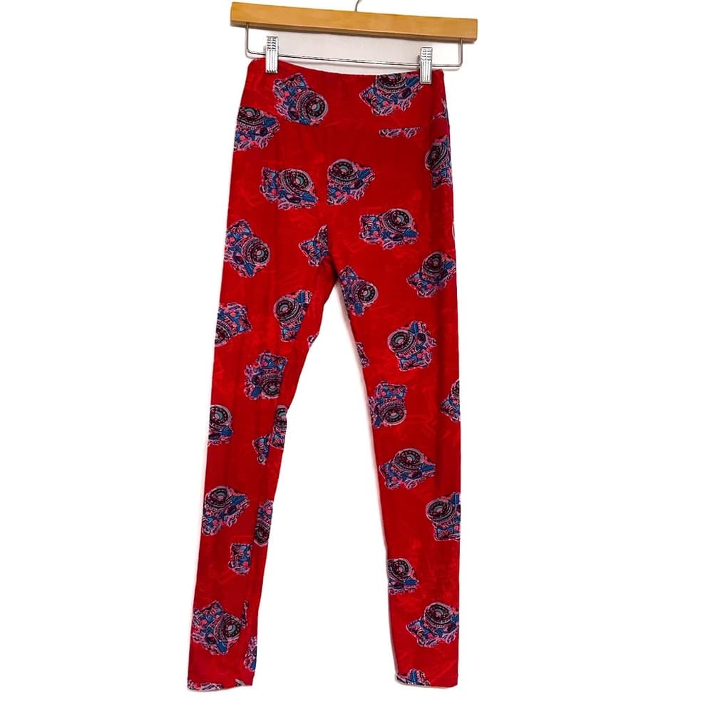 NWOT Lularoe Camera Photography Print Leggings One Size (OS 2-10) - Thumbnail 4