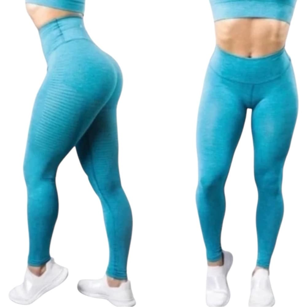 NEW Alphalete Halo Leggings in “Vivid Blue” Women’s Size Small Workout Pants - Thumbnail 14