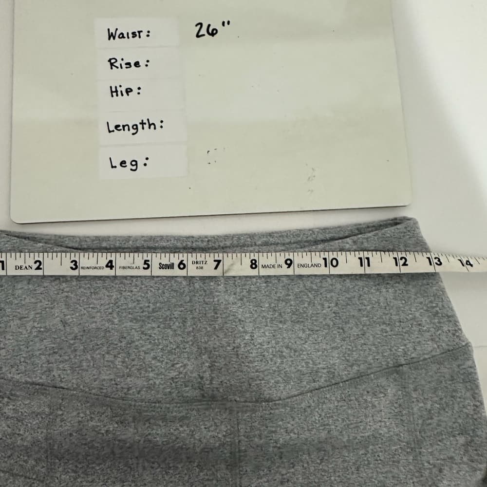 Kyodan Heathike Outdoor Leggings in Grey Mix Size Small High Rise Performance - Thumbnail 11