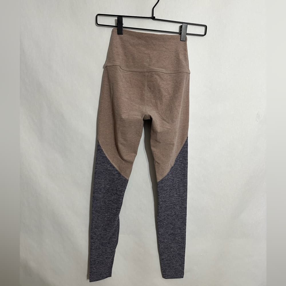 Beyond Yoga Colorblock Deep Amethyst Wild Wisteria Space High Waist Leggings XS - Thumbnail 9