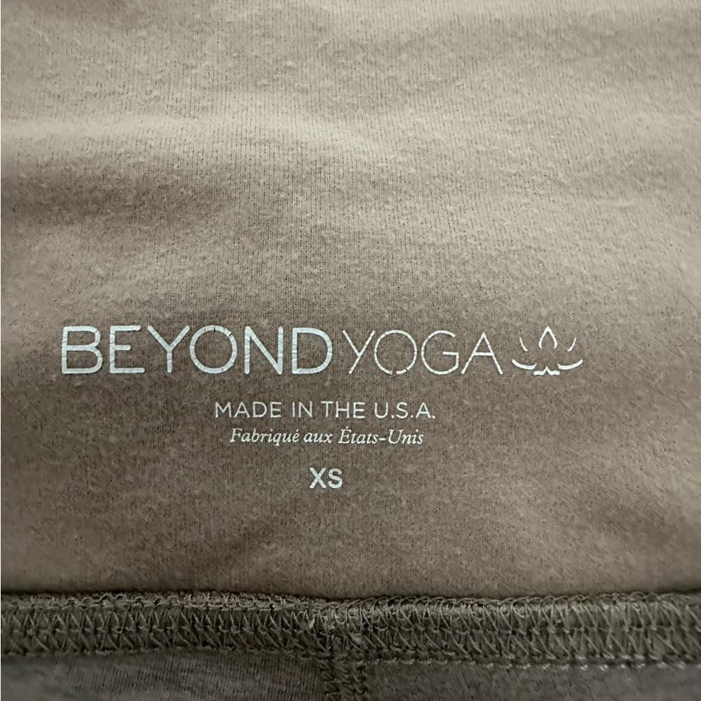 Beyond Yoga Colorblock Deep Amethyst Wild Wisteria Space High Waist Leggings XS - Thumbnail 7