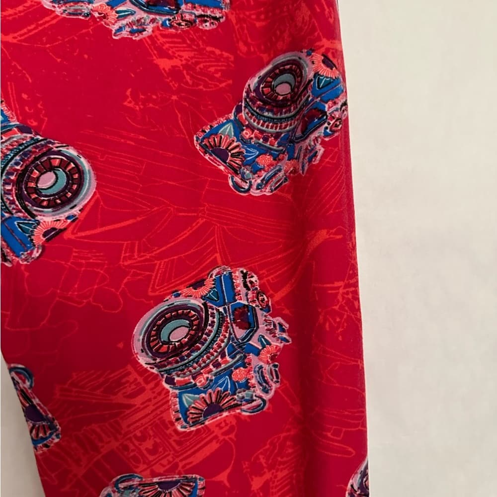 NWOT Lularoe Camera Photography Print Leggings One Size (OS 2-10) - Thumbnail 3