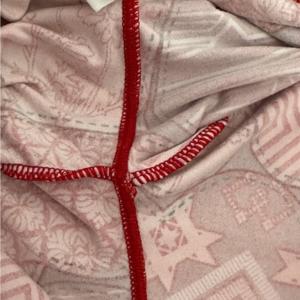 NWT LuLaRoe Leggings Valentine Patchwork Heart Print OS (2-10 One Size) - Thumbnail 6