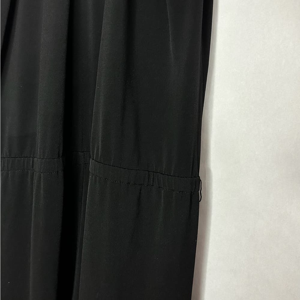 Michael Michael Kors Black Sleeveless Cowl Neck Zip Jumpsuit Size Small - Thumbnail 5