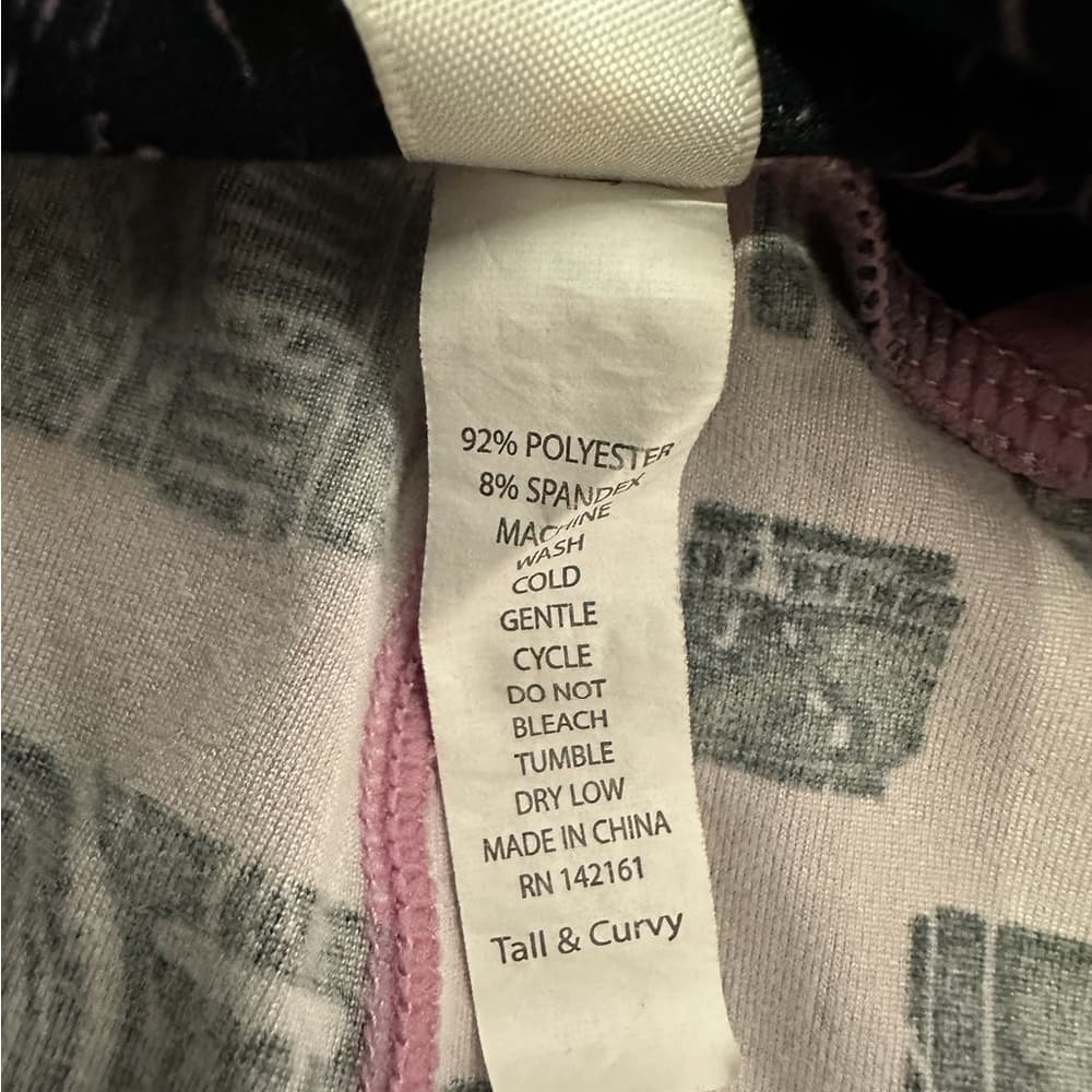 NWT LuLaRoe Pink Camera Print Leggings TC Tall & Curvy Photography Aesthetic - Thumbnail 7