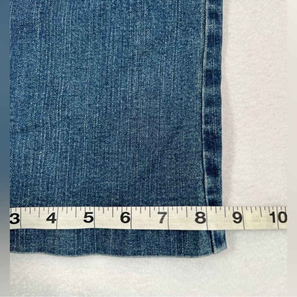 Hot Kiss Denim Sleeveless Jumpsuit 2000s Y2K Vintage Button Front Romper Small - Thumbnail 12