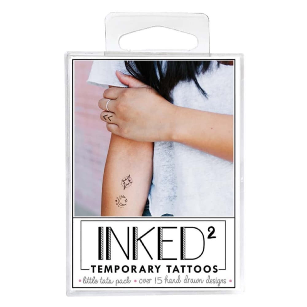 INKED by Dani Temporary Tattoos - Little Tats Pack - NIB Size Range 1 - 2.5 in - Thumbnail 6