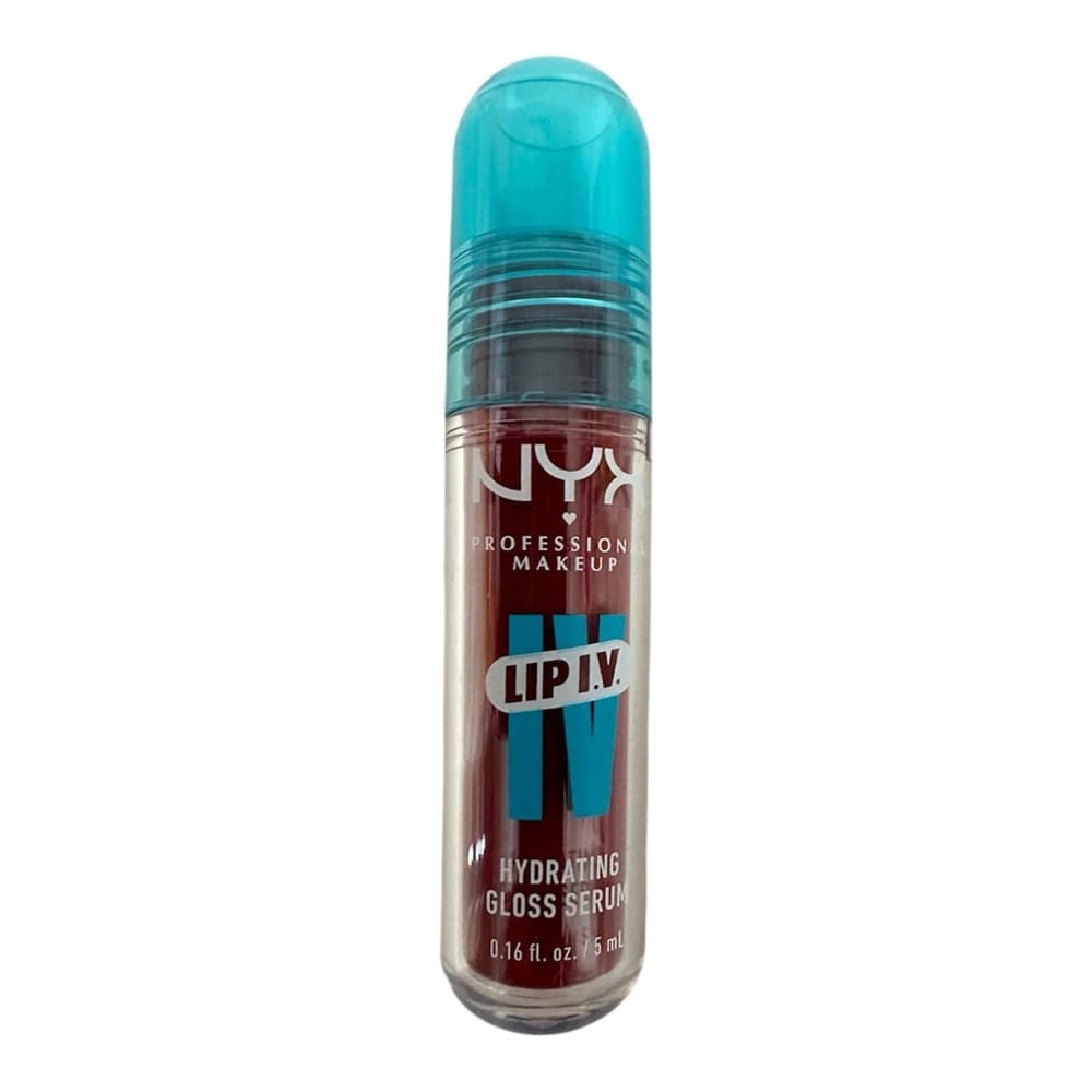 NEW NYX Professional Makeup Lip I.V. Hydrating Gloss Serum in Berry Thirsty - Thumbnail 3