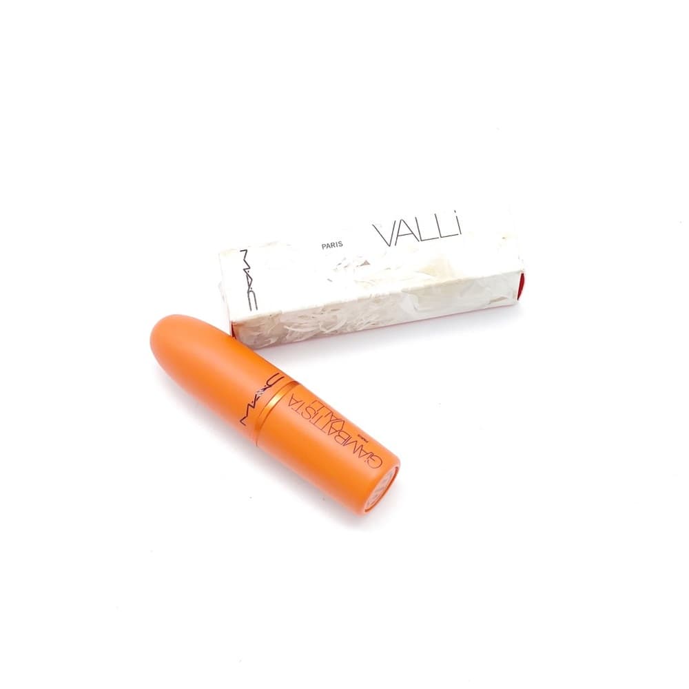 NIB MAC Giambattista Valli Matte Lipstick Margarita Orange Limited Edition Luxe - Thumbnail 7