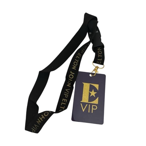 NEW Elton John VIP Lanyard Pass Collectible Concert Tour Memorabilia Great Gift - Thumbnail 4