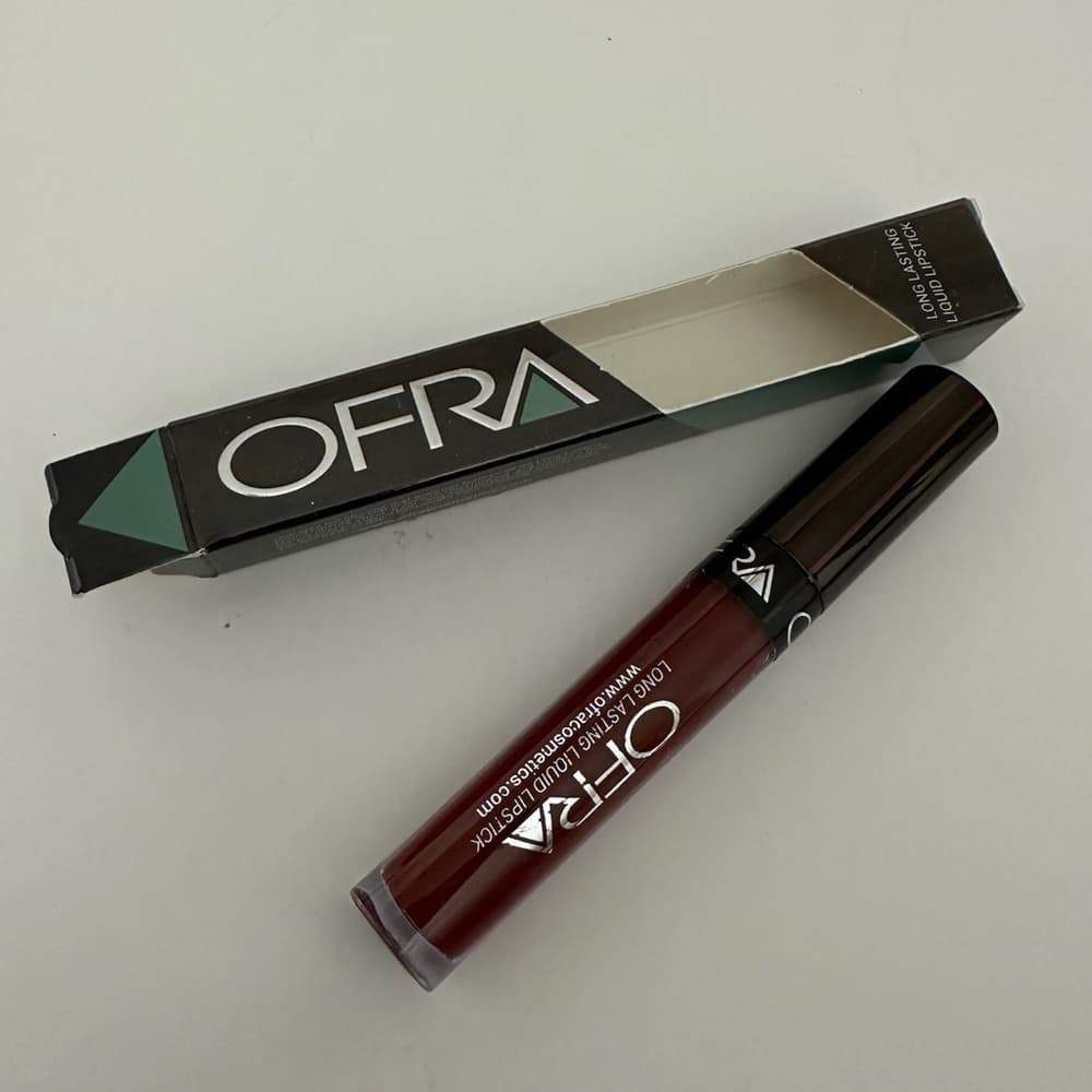 NIB OFRA x Kathleen Lights Havana Nights Red Liquid Lipstick Original Formula