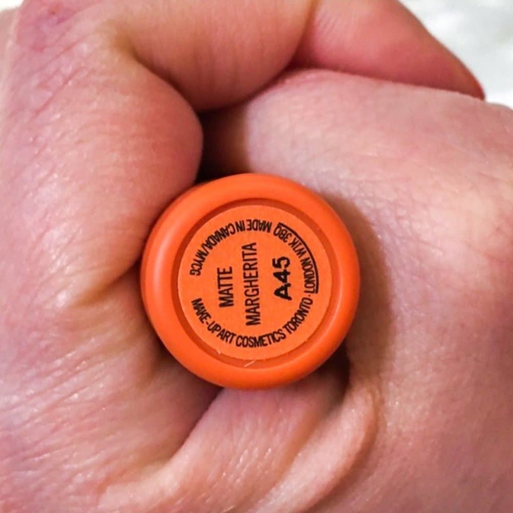 NIB MAC Giambattista Valli Matte Lipstick Margarita Orange Limited Edition Luxe - Thumbnail 4