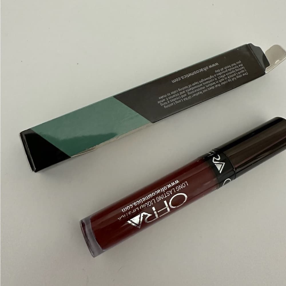 NIB OFRA x Kathleen Lights Havana Nights Red Liquid Lipstick Original Formula - Thumbnail 8