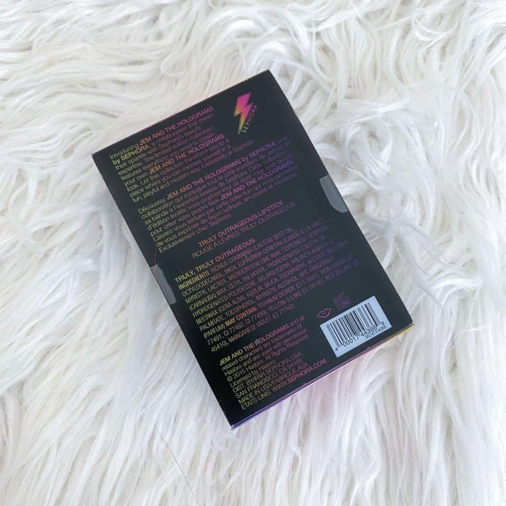 Sephora Jem Truly Outrageous Lipstick Limited Edition Shade Collectors Item Gift - Thumbnail 3