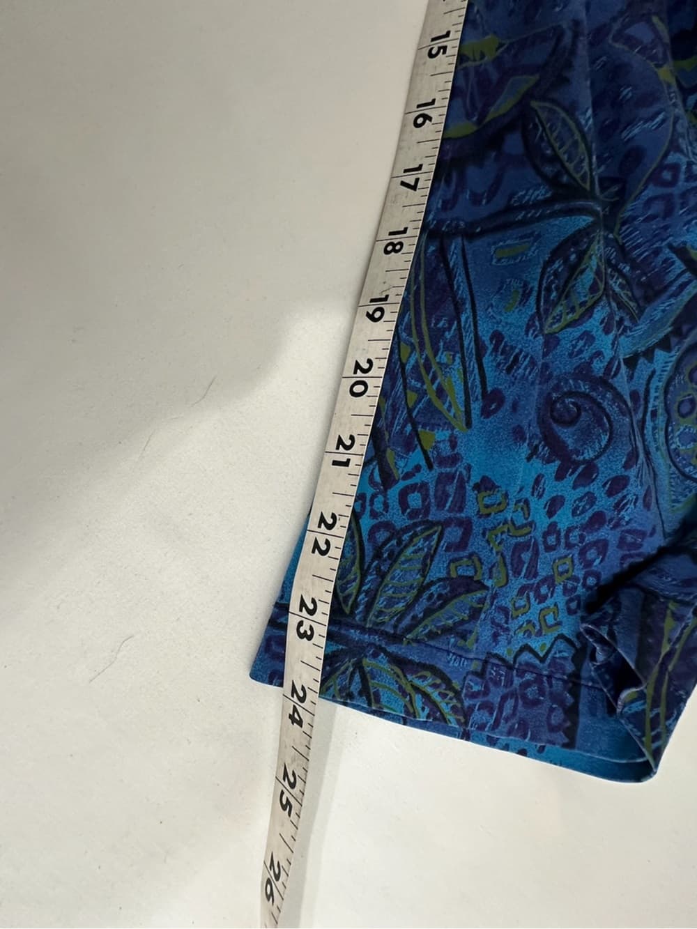 Chico’s Blue Paisley Crop Pants Size 2 (Large) Capri Boho Pants Resortwear - Thumbnail 11