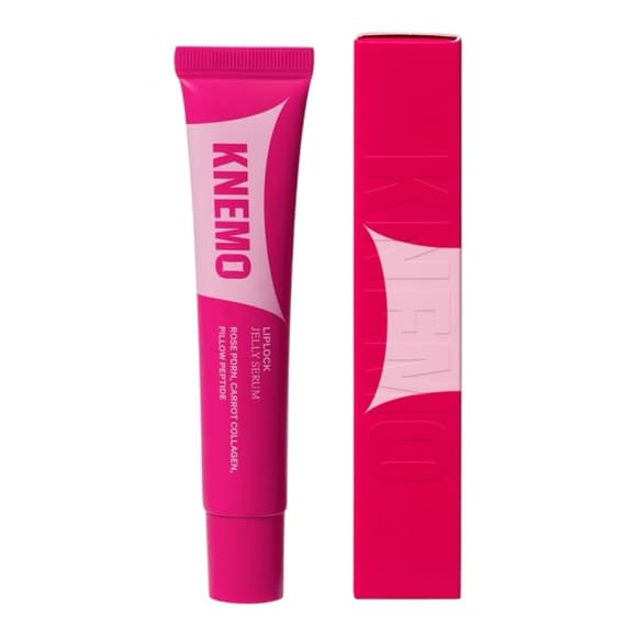NIB Knemo LipLock Jelly Serum Grape Crush Glossy Lip Treatment - Thumbnail 11