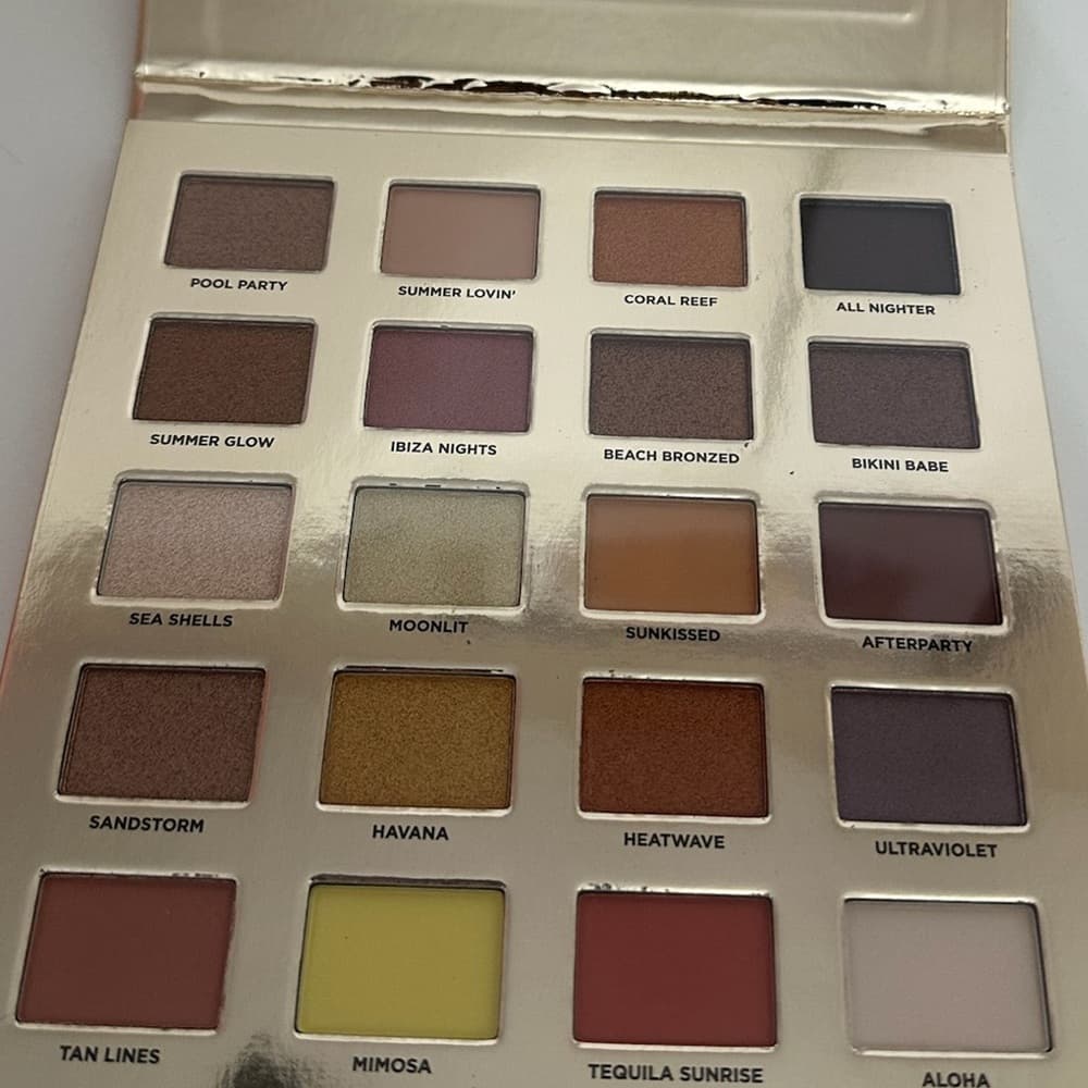 NIB Iconic London Sunset to Sunrise Eyeshadow Palette 20 Shades Makeup Favorite - Thumbnail 5