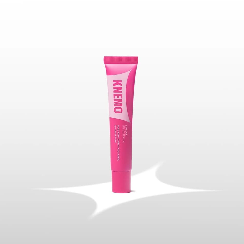 NIB Knemo LipLock Jelly Serum Grape Crush Glossy Lip Treatment - Thumbnail 2