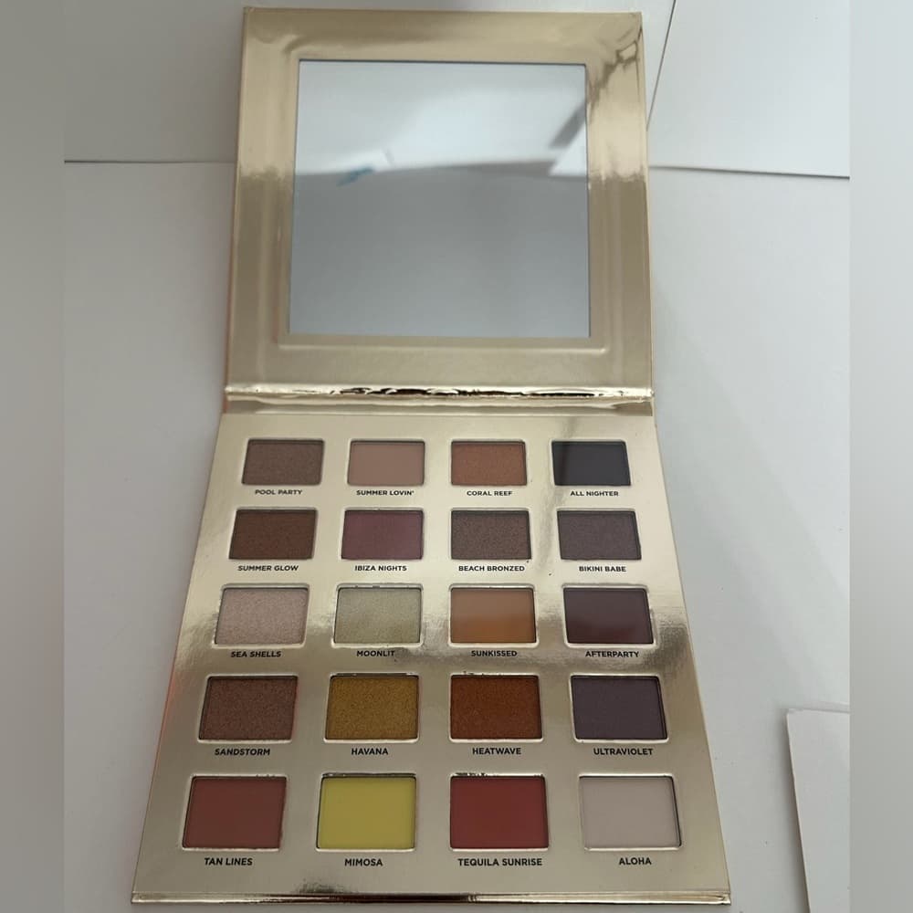 NIB Iconic London Sunset to Sunrise Eyeshadow Palette 20 Shades Makeup Favorite - Thumbnail 4