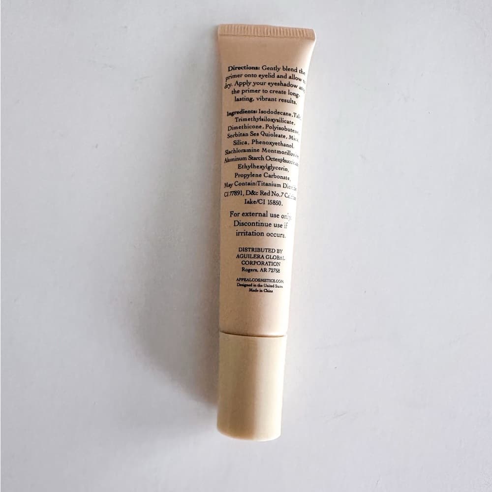 Appeal Cosmetics Hydrating Eyeshadow Primer 15 ml / 0.5 Oz NEW in Box Fullsize