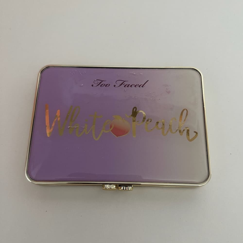 NIB Too Faced White Peach Eyeshadow Palette Multi-Dimensional Peach Shades
