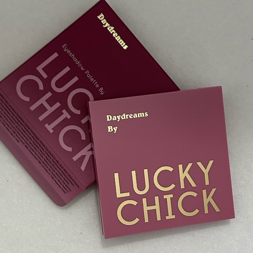 NIB Lucky Chick Daydreams Eyeshadow Palette Eyeshadow Lavender Neutrals Compact - Thumbnail 8