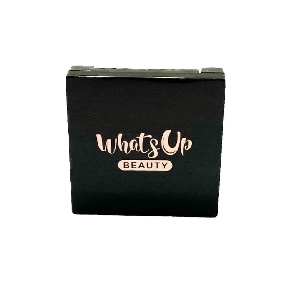 NEW Whats Up Beauty Lattetude Eyeshadow Duo Shimmer Matte Brown Gold