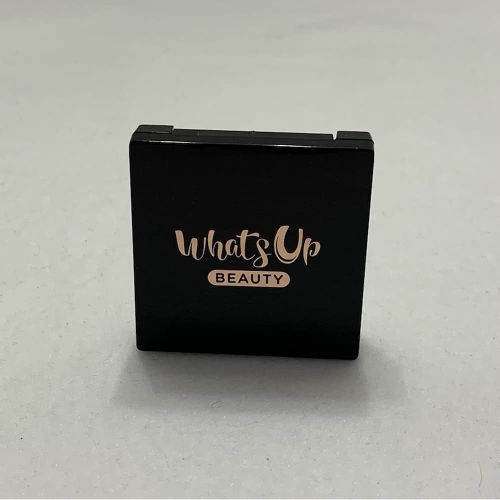 NEW Whats Up Beauty Lattetude Eyeshadow Duo Shimmer Matte Brown Gold - Thumbnail 5