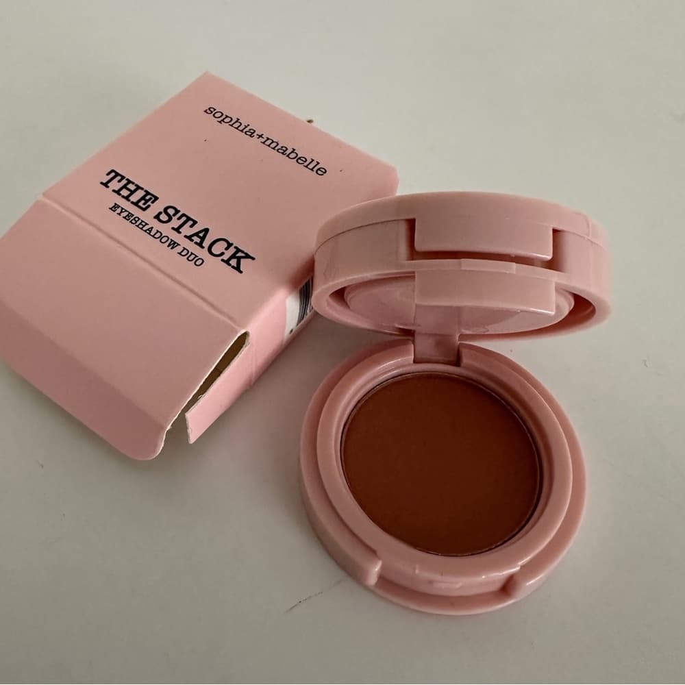 NIB Sophia + Mabelle “The Stack” Eyeshadow Duo in Berry Spritz Luxury Minimalist - Thumbnail 3