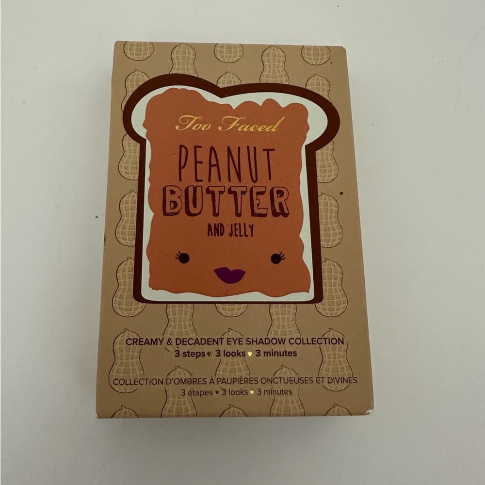 NIB Too Faced Peanut Butter and Jelly Eyeshadow Palette