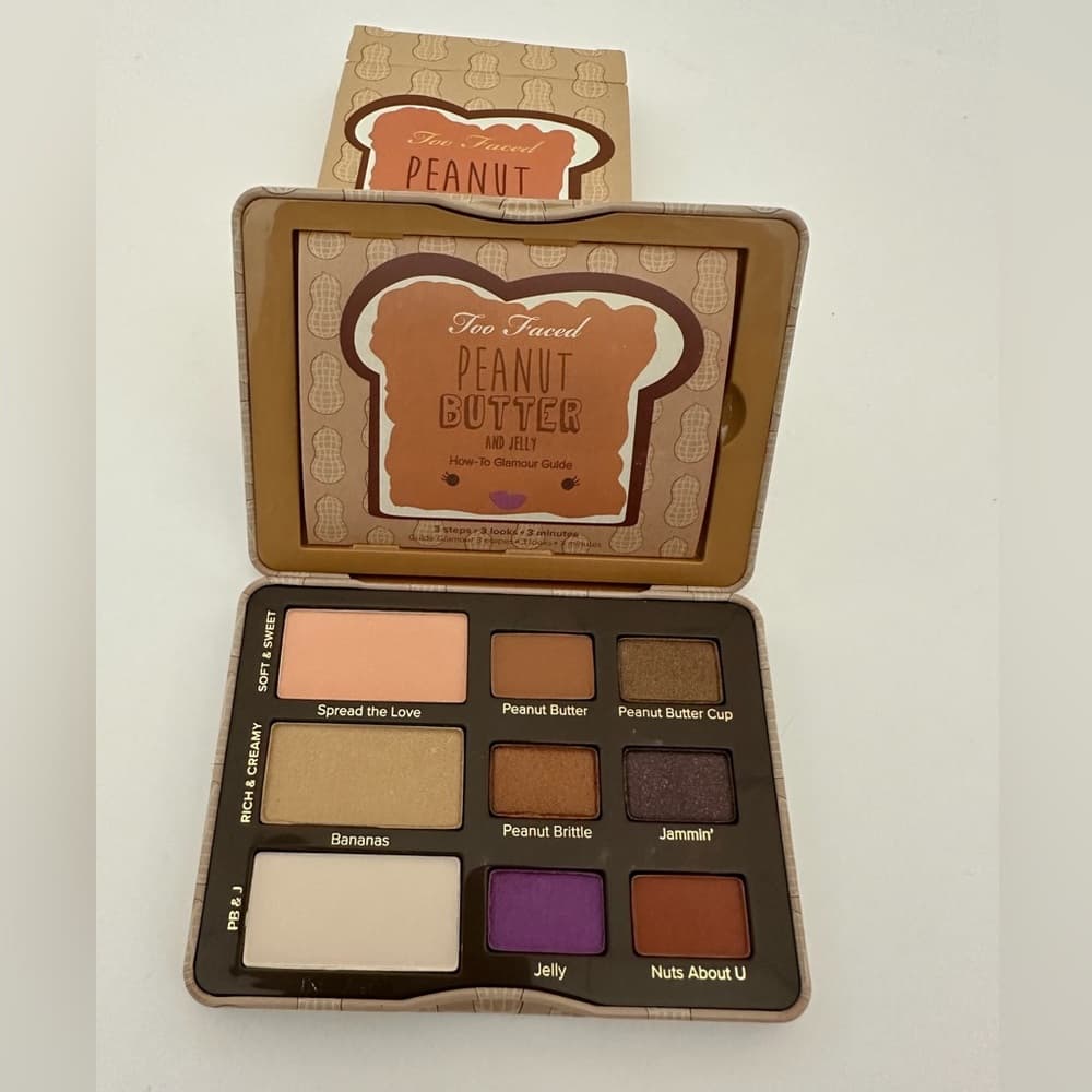 NIB Too Faced Peanut Butter and Jelly Eyeshadow Palette - Thumbnail 6