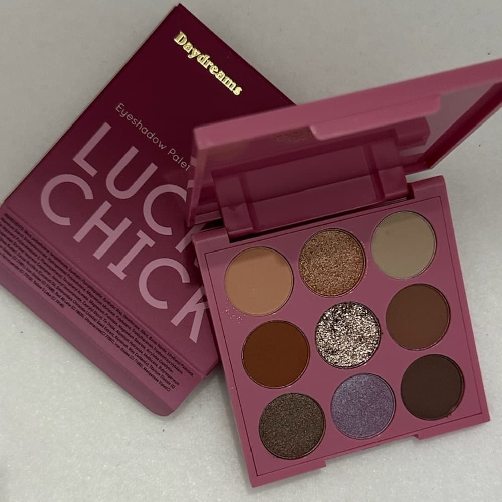 NIB Lucky Chick Daydreams Eyeshadow Palette Eyeshadow Lavender Neutrals Compact - Thumbnail 9