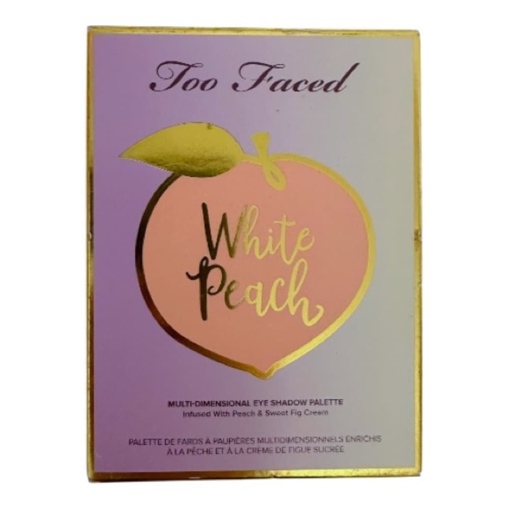 NIB Too Faced White Peach Eyeshadow Palette Multi-Dimensional Peach Shades - Thumbnail 7