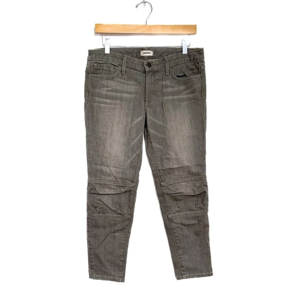 L’AGENCE Skinny Utility Jean Gray with Knee Stitching Sample Model Size 27 Denim - Thumbnail 14