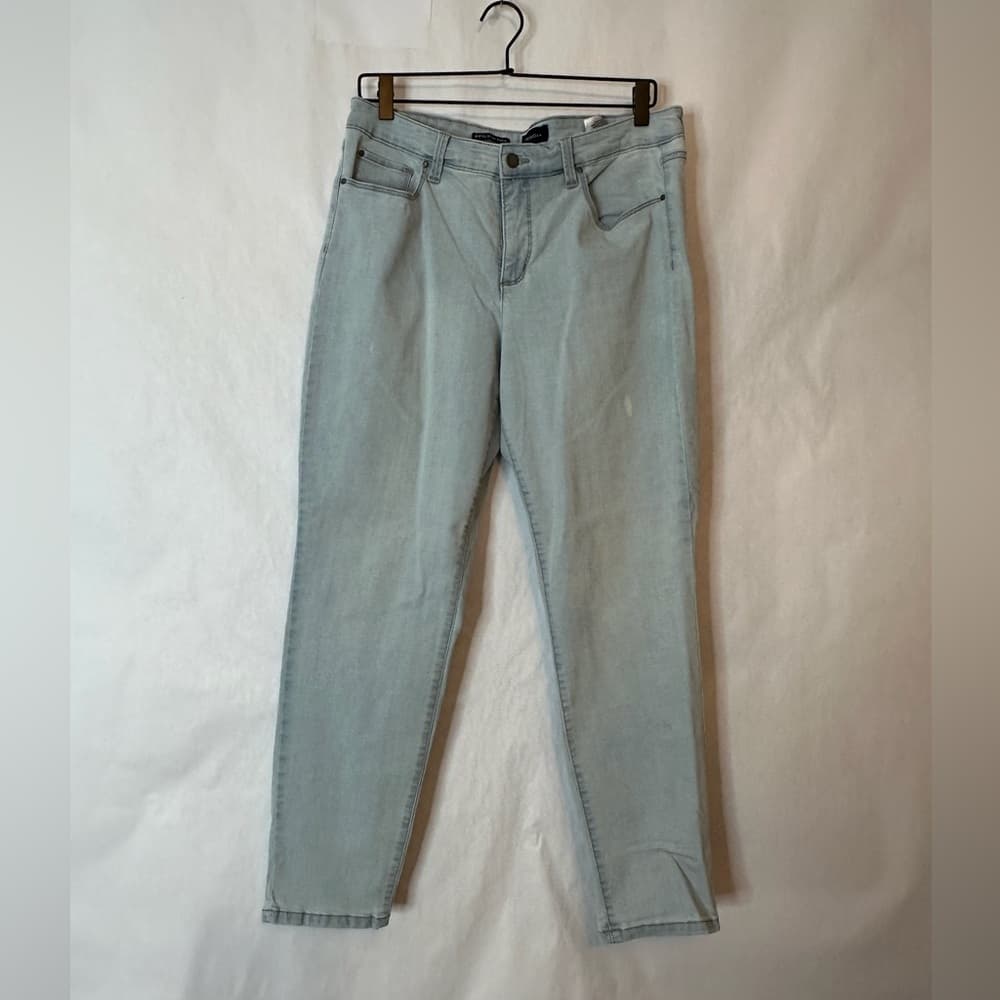 Charter Club Bristol Skinny Ankle Jeans Light Blue Wash Size Women’s 12 (Flawed) - Thumbnail 5