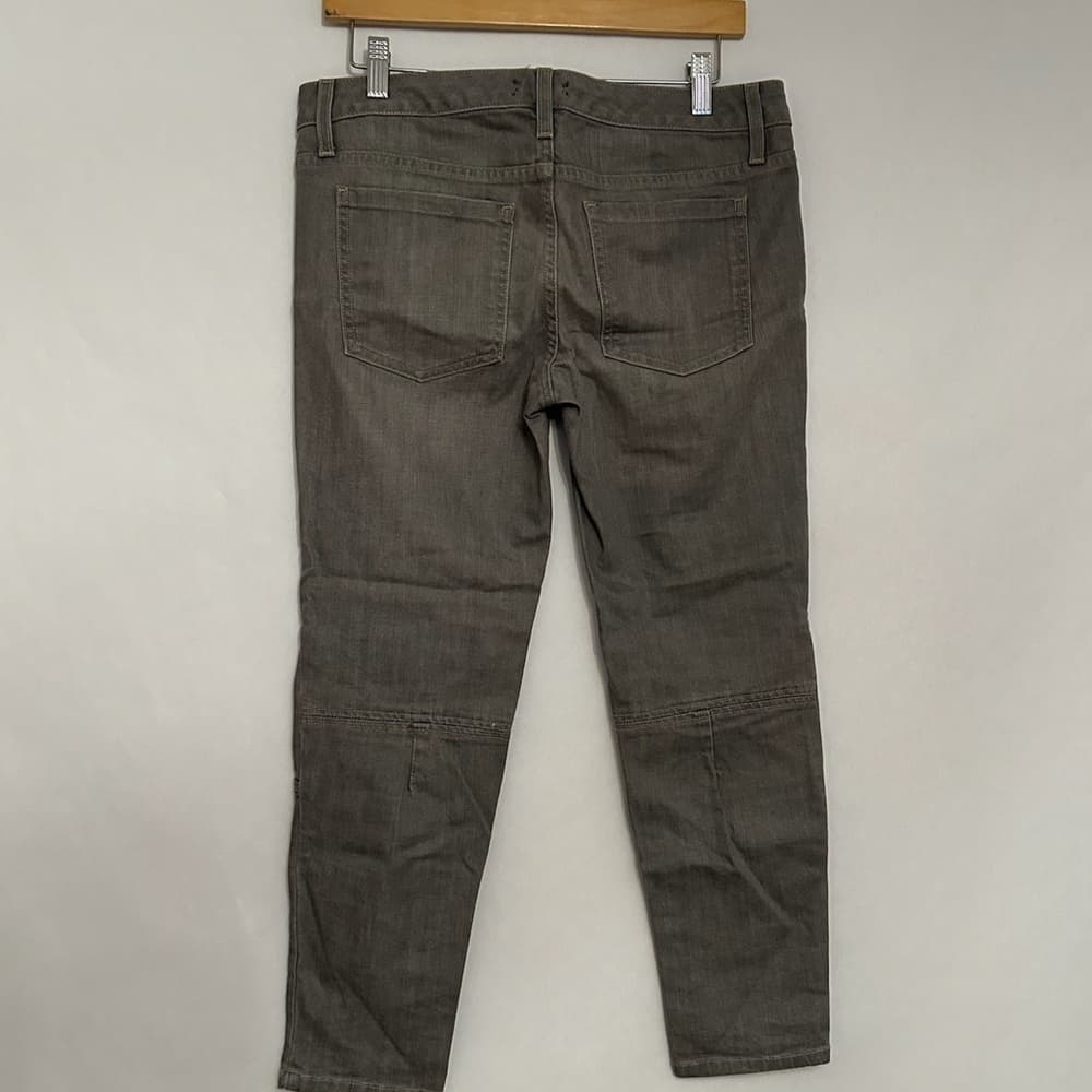 L’AGENCE Skinny Utility Jean Gray with Knee Stitching Sample Model Size 27 Denim - Thumbnail 7