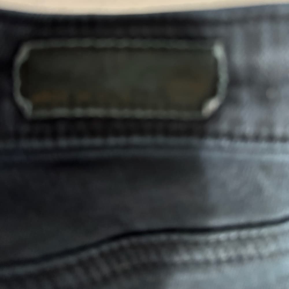 AG Adriano Goldschmied The Stilt Skinny Jeans Black Fade Denim Size 29R Minimal - Thumbnail 6