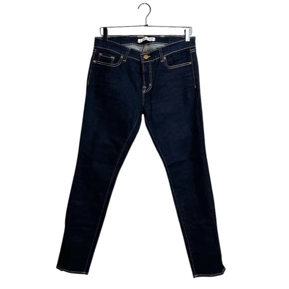 J Brand Skinny Leg Jeans Dark Wash Women’s Size 31 Classic Stretch Denim - Thumbnail 16