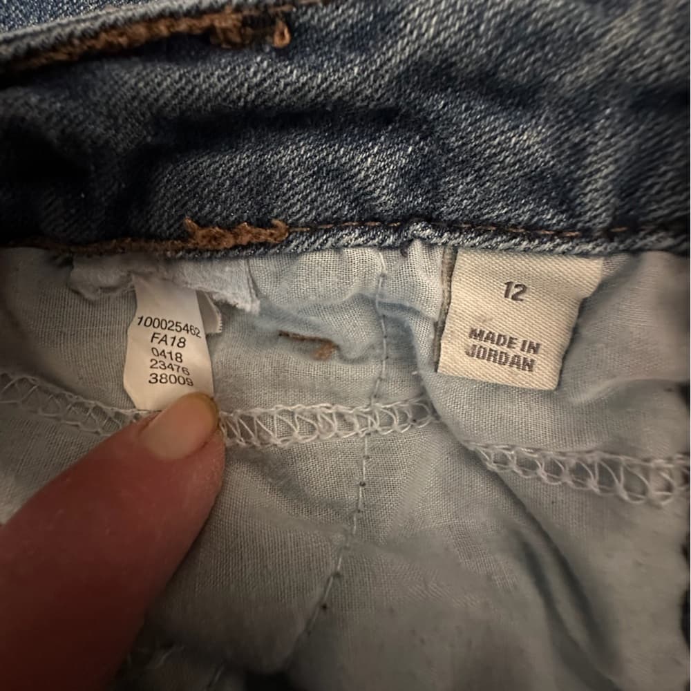 Style & Co Studded Sides Denim Jeans Curvy Skinny Leg Blue Size 12 - Thumbnail 7