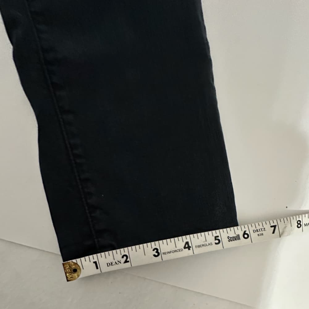 AG Adriano Goldschmied The Stilt Skinny Jeans Black Fade Denim Size 29R Minimal - Thumbnail 14