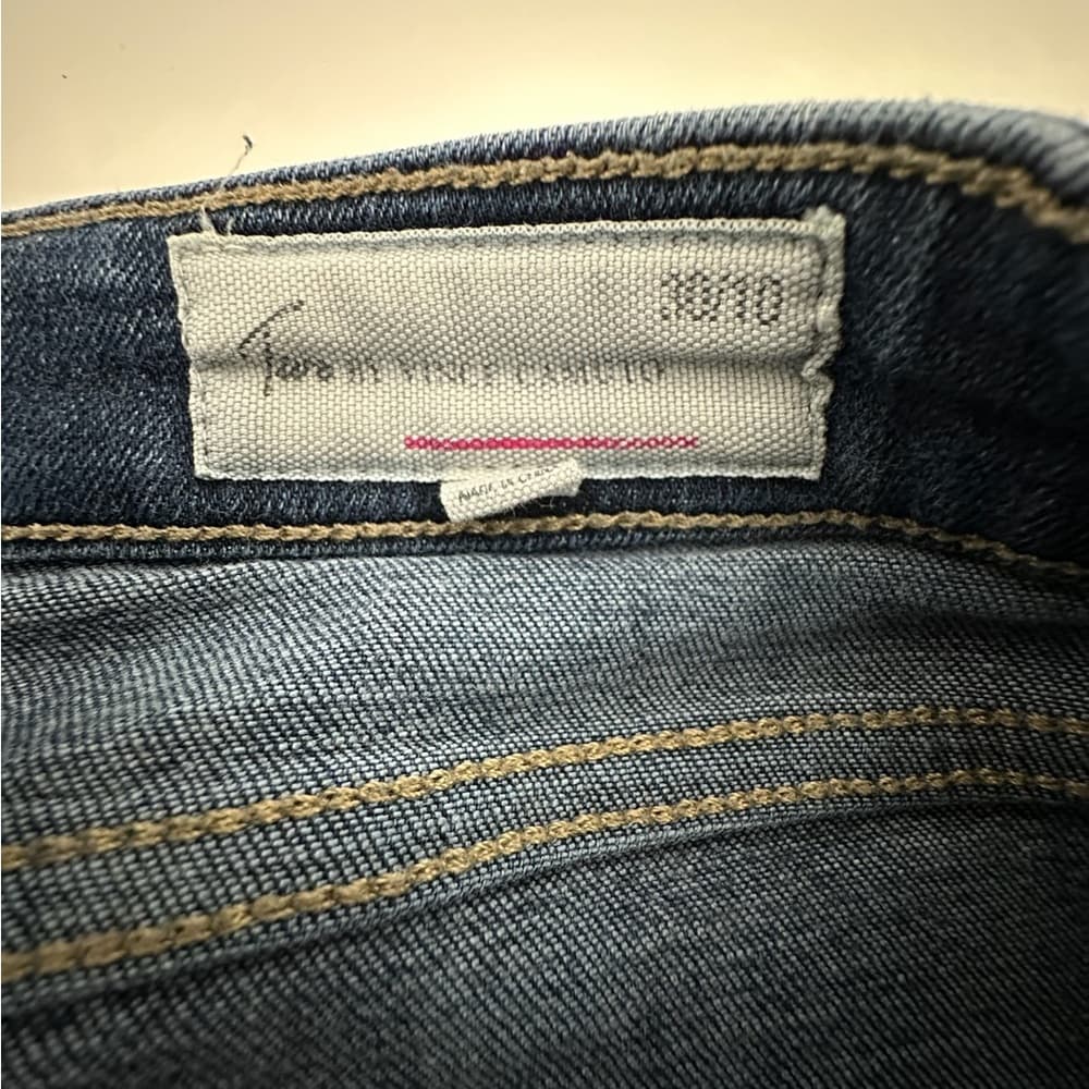 Two by Vince Camuto Blue Wash Skinny Jeans Size 30 / 10 (See Measurements) - Thumbnail 8