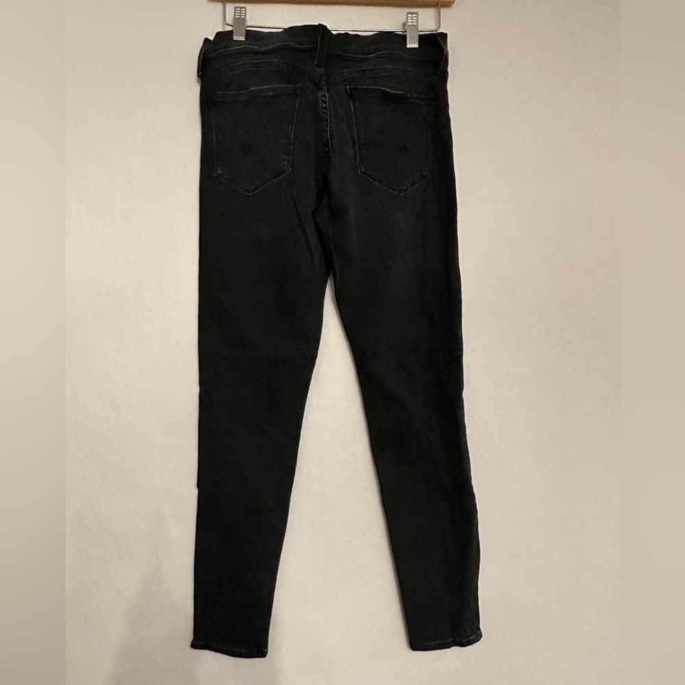 Hudson Natalie Midrise Super Skinny Ankle Jeans Denim Size 28 Minimalist Neutral - Thumbnail 6