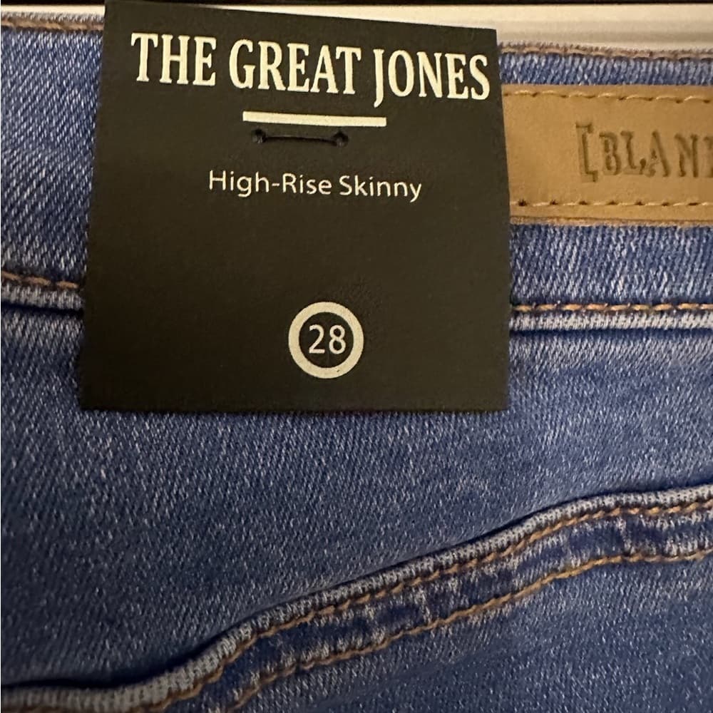 Blank NYC Women The Great Jones Crop Heaven Sent High-Rise Skinny Jeans Size 28 - Thumbnail 3