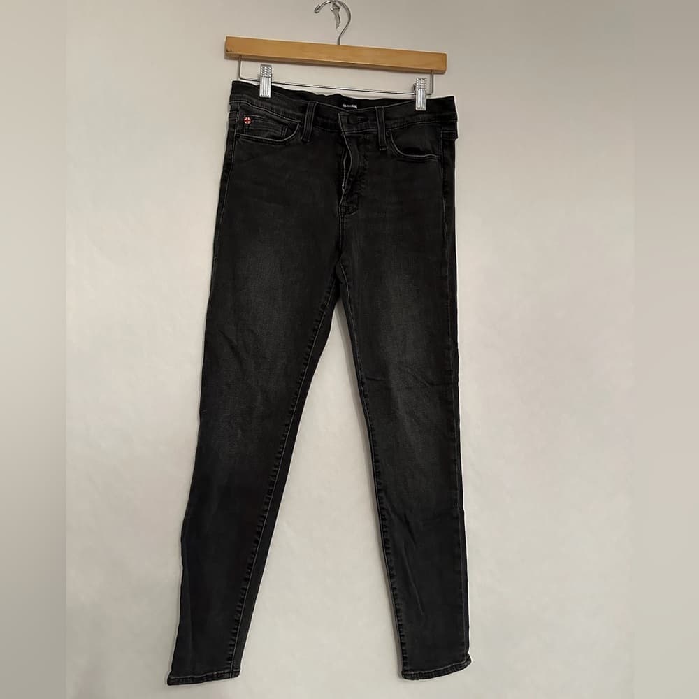 Hudson Natalie Midrise Super Skinny Ankle Jeans Denim Size 28 Minimalist Neutral - Thumbnail 4