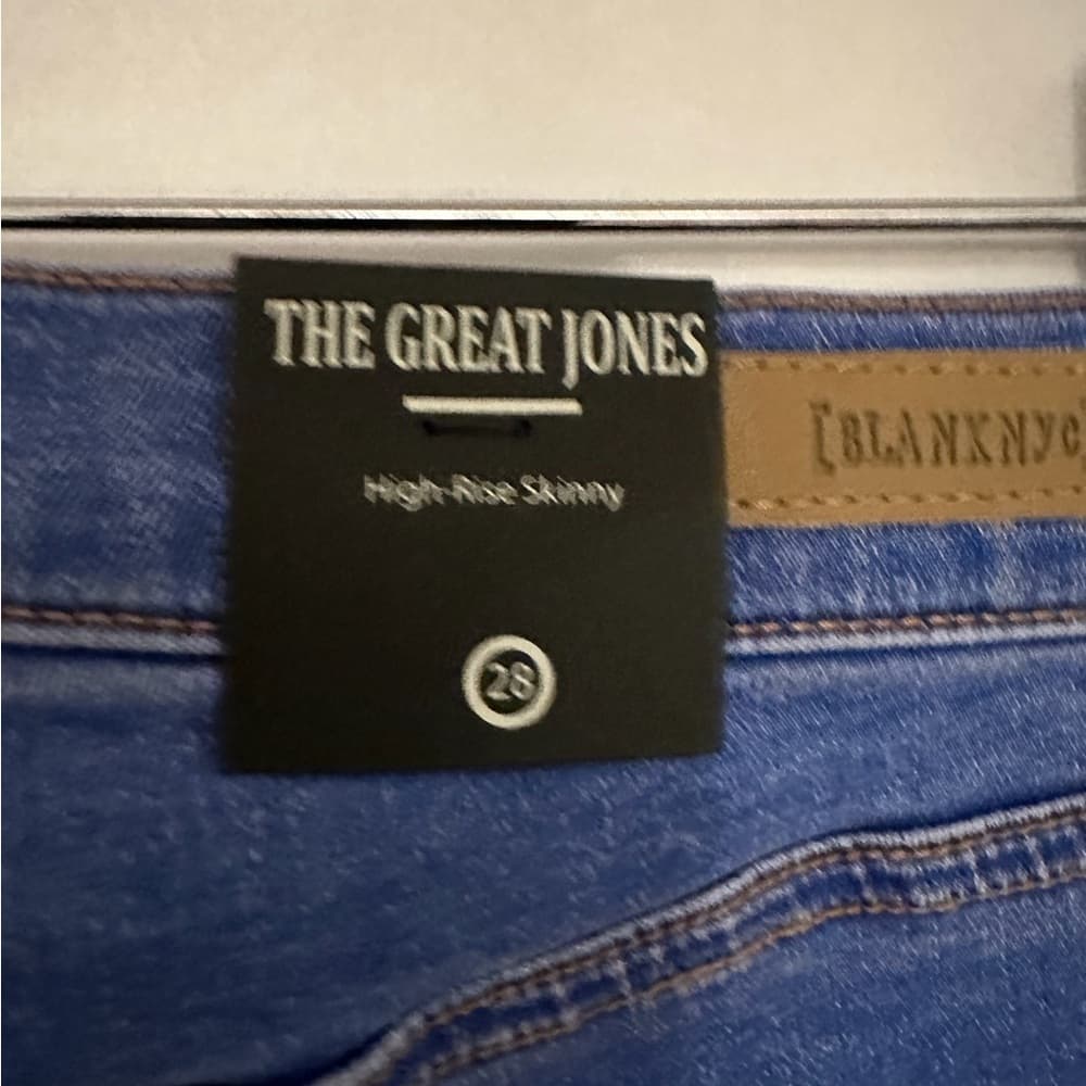 Blank NYC Women The Great Jones Crop Heaven Sent High-Rise Skinny Jeans Size 28 - Thumbnail 6