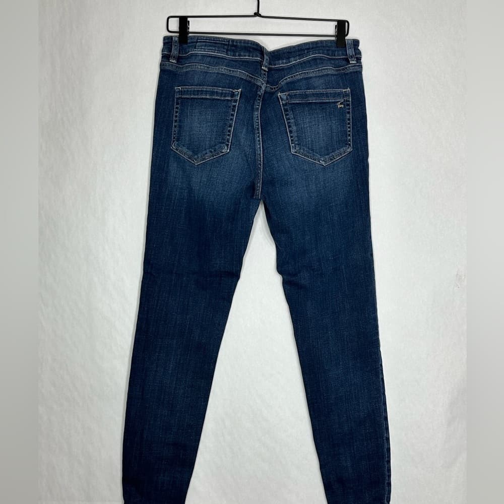 Two by Vince Camuto Blue Wash Skinny Jeans Size 30 / 10 (See Measurements) - Thumbnail 4