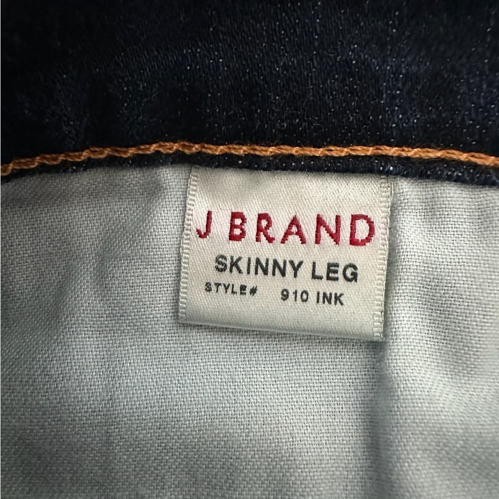 J Brand Skinny Leg Jeans Dark Wash Women’s Size 31 Classic Stretch Denim - Thumbnail 5