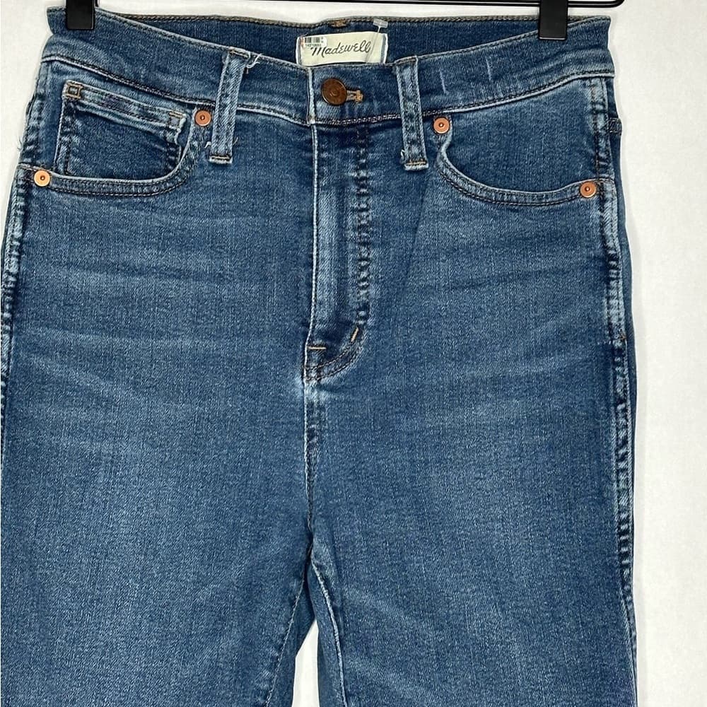 Madewell 10” High Rise Skinny Jeans Size 27 Classic Blue Wash