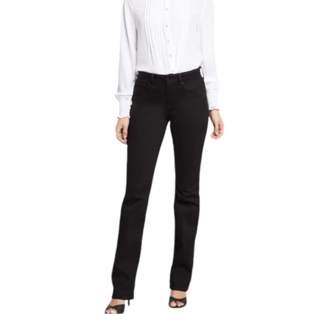NYDJ Marilyn Straight Women's Jeans in Black Size 10 SEE NOTES - Thumbnail 12